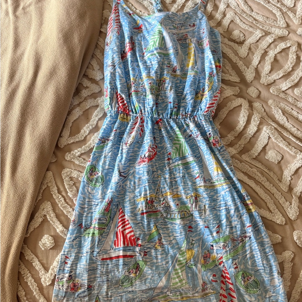 Lilly Pulitzer Lockwood Dress Size XS in Get Nauti⛵️⛵️⛵️⛵️